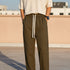 Baggy Fit Cotton Trousers