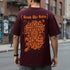 Maroon Break The Rules Graphic T-Shirt