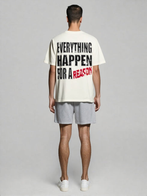 Cream Ballucci Studios Graphic T-Shirt with bold front print design