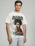 Cream Ballucci Studios Graphic T-Shirt with bold front print design