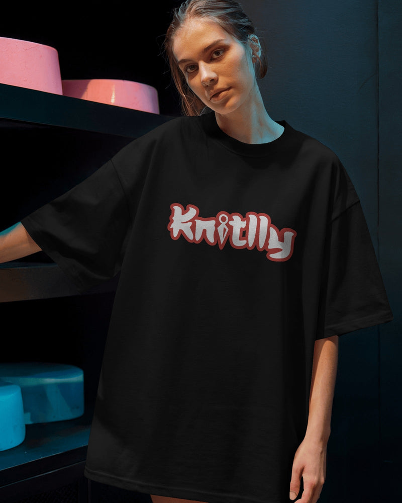 Knitlly Core Oversized Tee