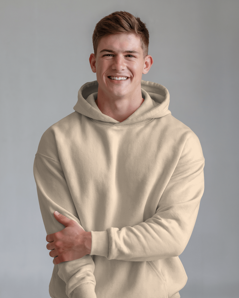 Street Core Oversized Hoodie | 100% Fleece Cotton | 350 GSM