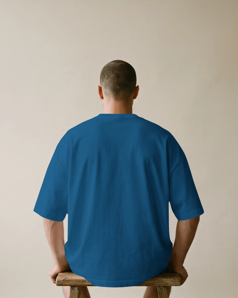 OTAKU — Megumi Shadow Spirit Oversized Tee (Teal Blue)